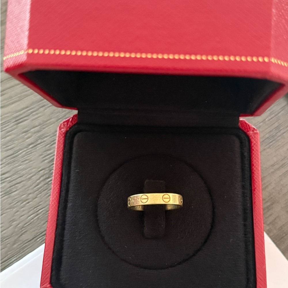 Cartier love ring